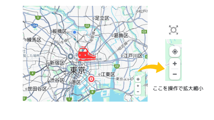 東京都の地図をいろいろ角度から調べよう-Google Map