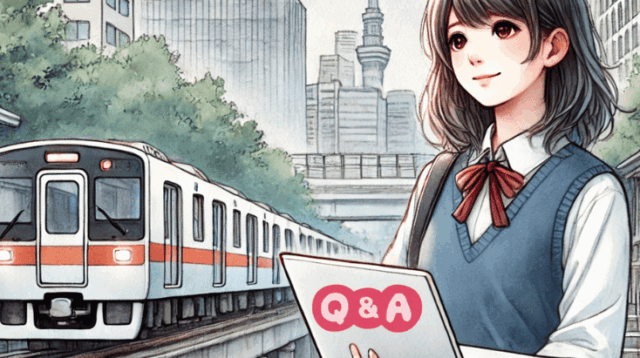 東京の鉄道路線図で通学時間の目安確認を