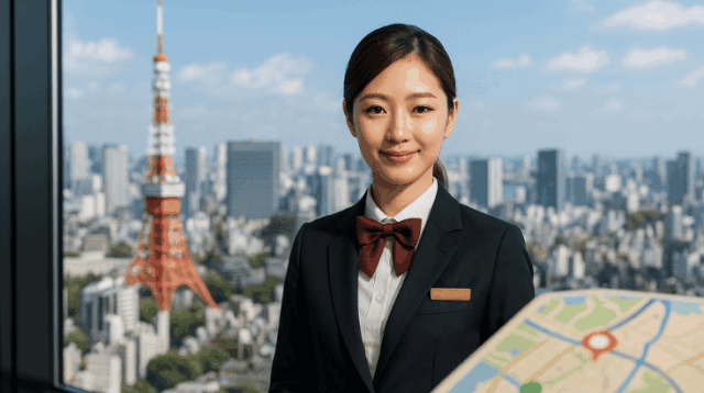 東京都のホテル系専門学校ロケーションガイド