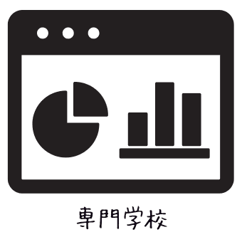専門学校データを示す画像