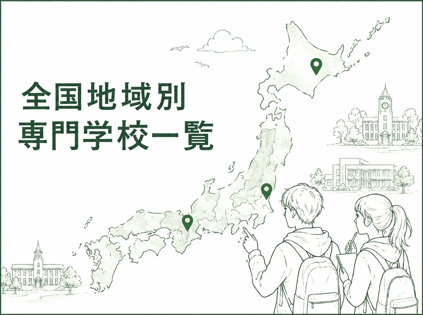 全国の専門学校案内